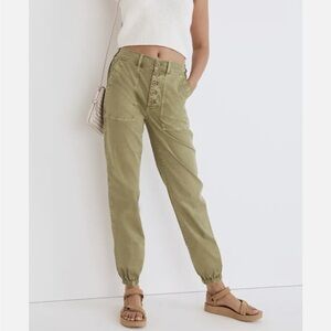 Madewell Olive Green Jogger Pants
